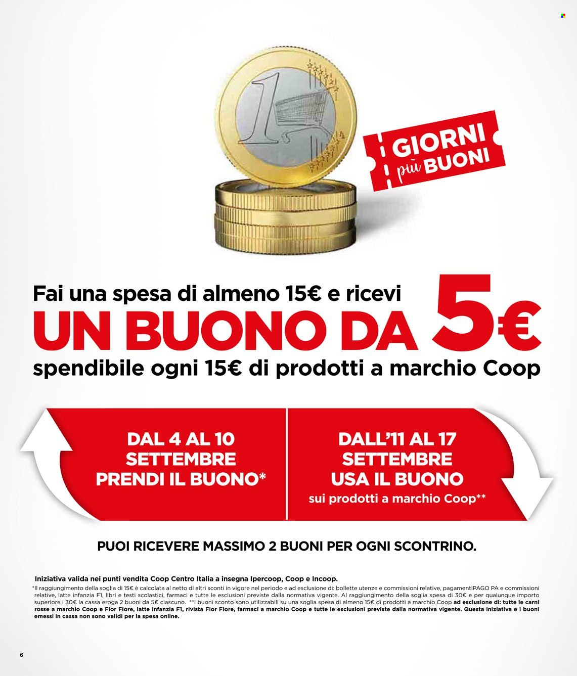 Volantino Coop - 31/8/2023 - 9/9/2023. Pagina 8