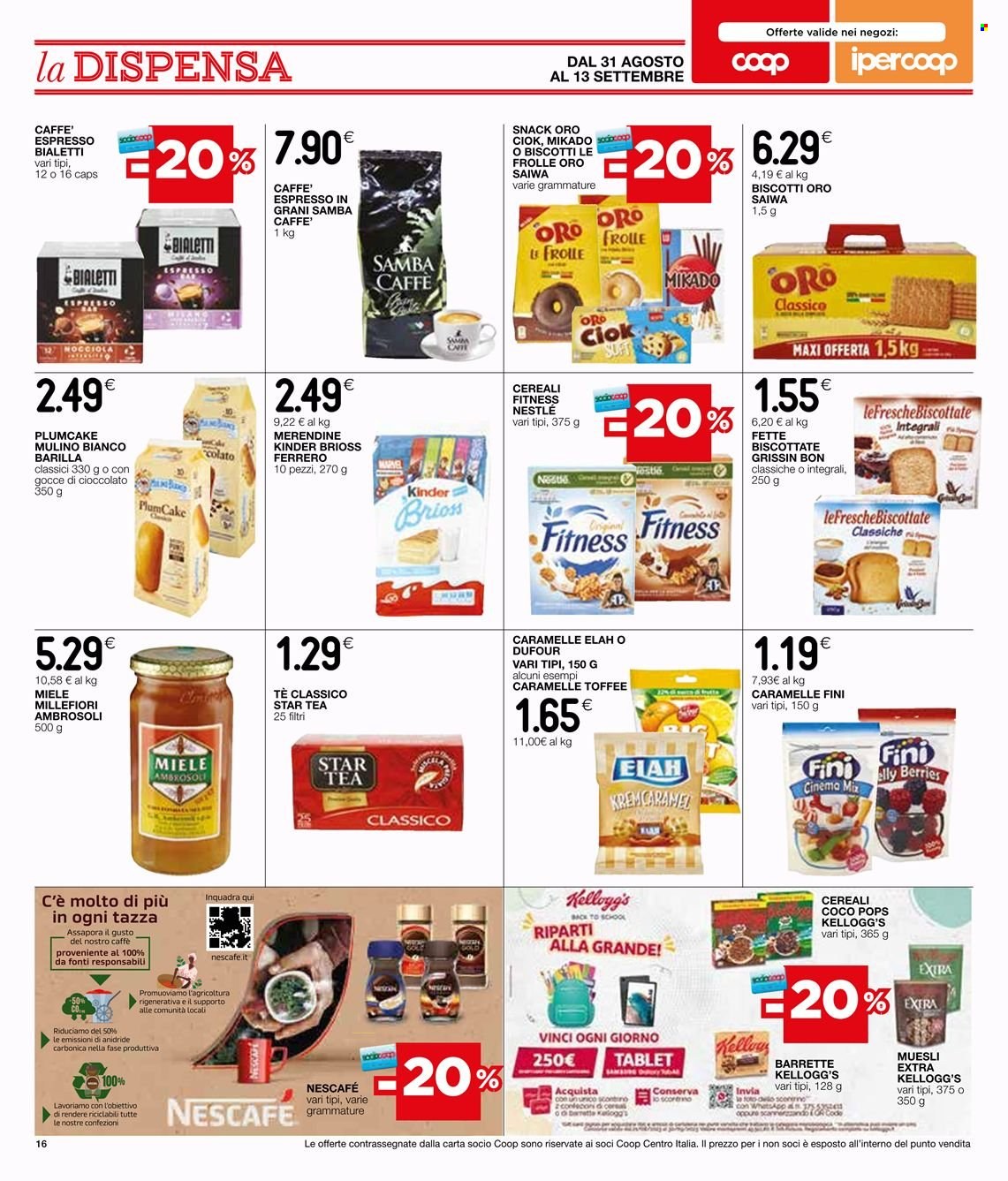 Volantino Coop - 31/8/2023 - 9/9/2023. Pagina 18
