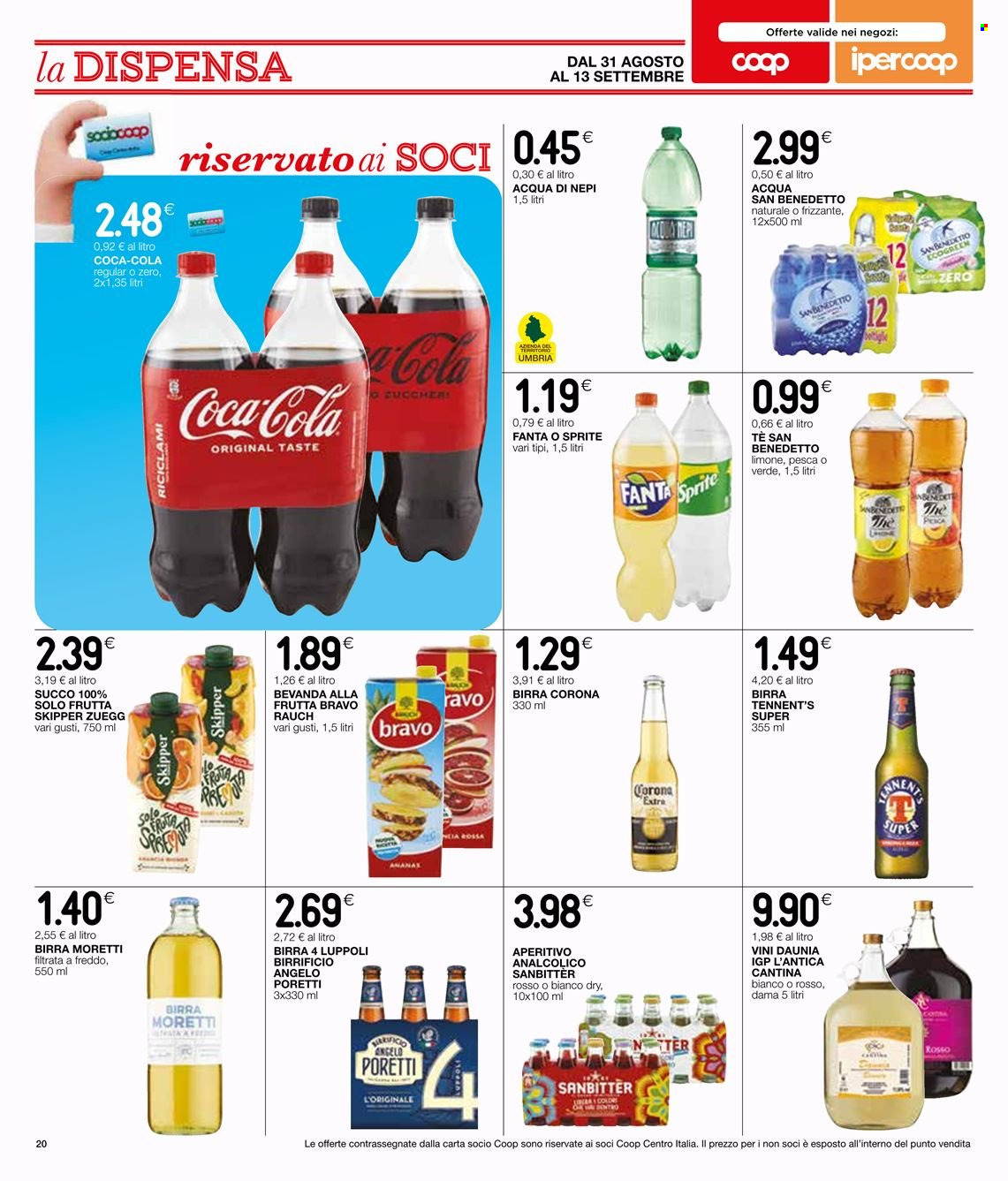 Volantino Coop - 31/8/2023 - 9/9/2023. Pagina 22