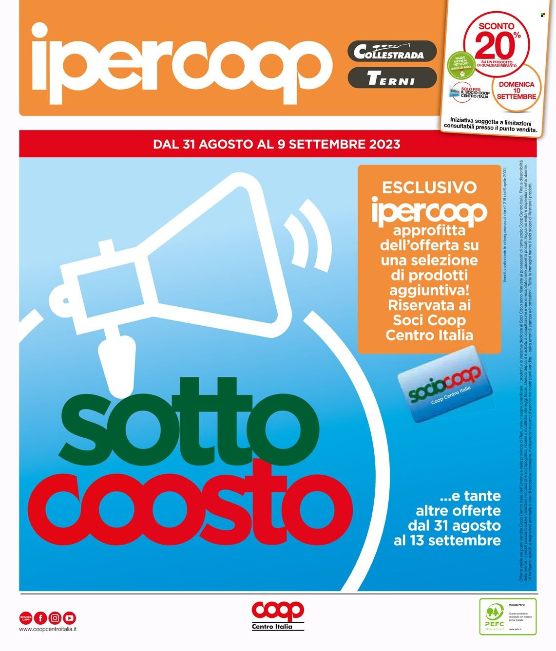 Volantino Coop - 31/8/2023 - 9/9/2023. Pagina 32