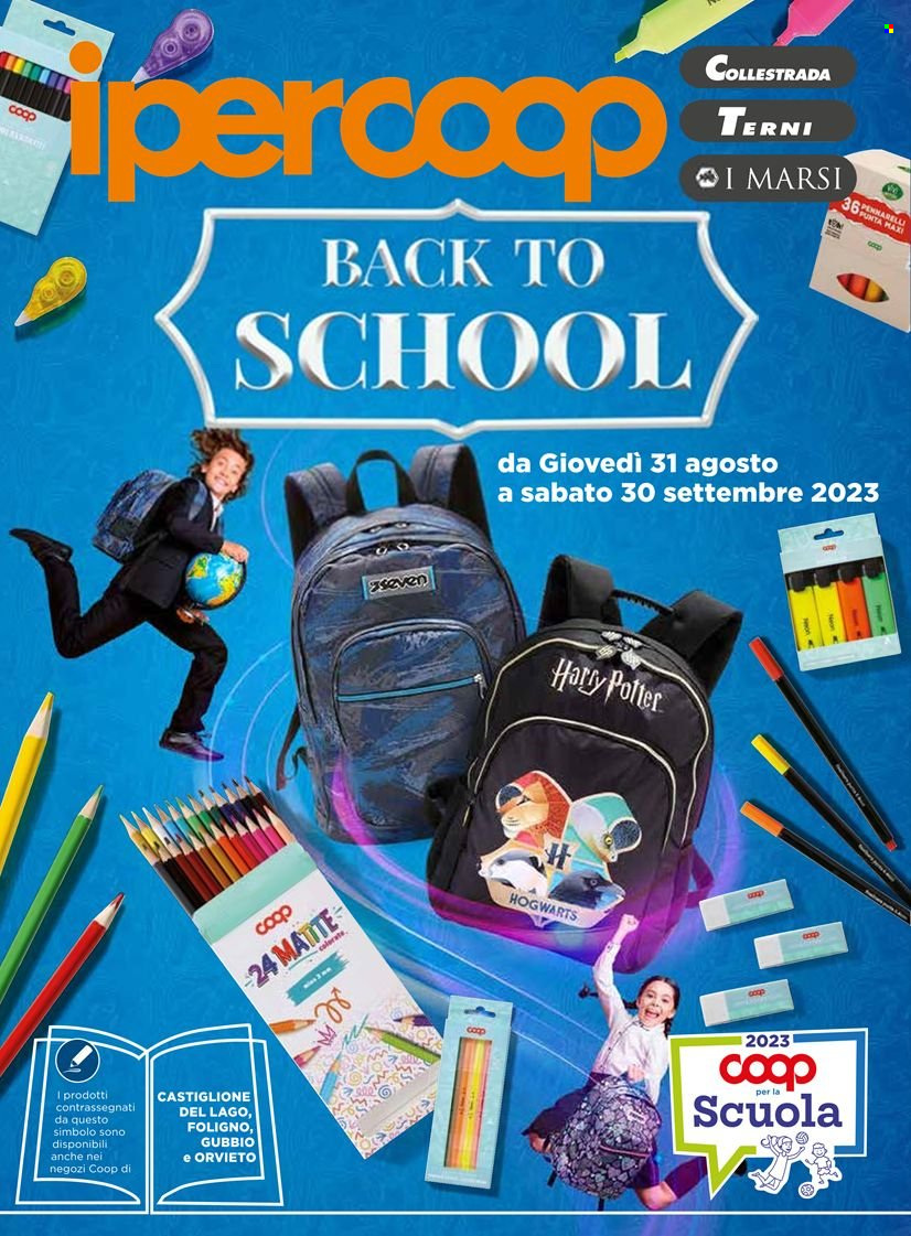 Volantino Coop - 31/8/2023 - 30/9/2023. Pagina 1