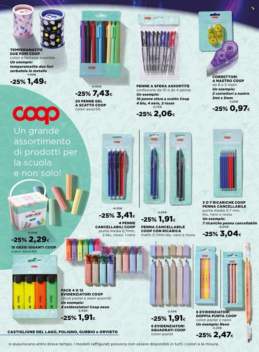 Volantino Coop - 31/8/2023 - 30/9/2023. Pagina 5