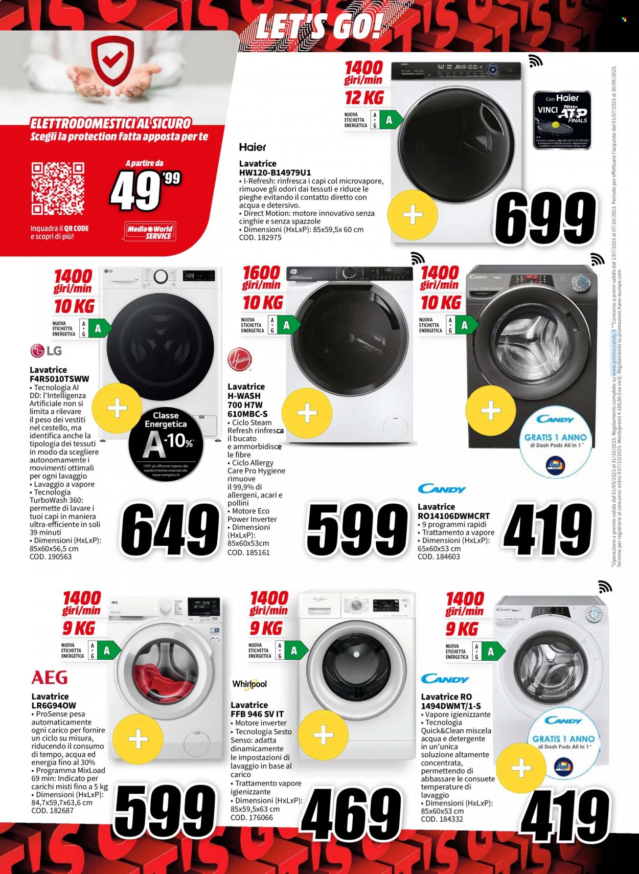 Volantino MediaWorld - 6/9/2023 - 24/9/2023. Pagina 2