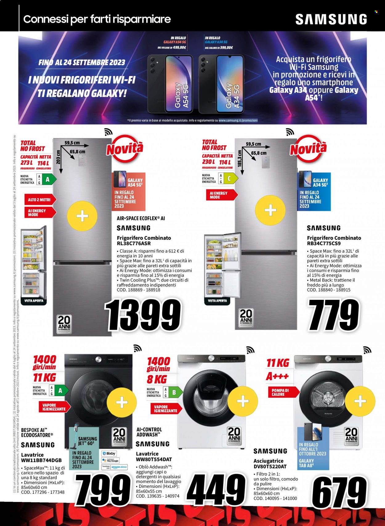 Volantino MediaWorld - 6/9/2023 - 24/9/2023. Pagina 7