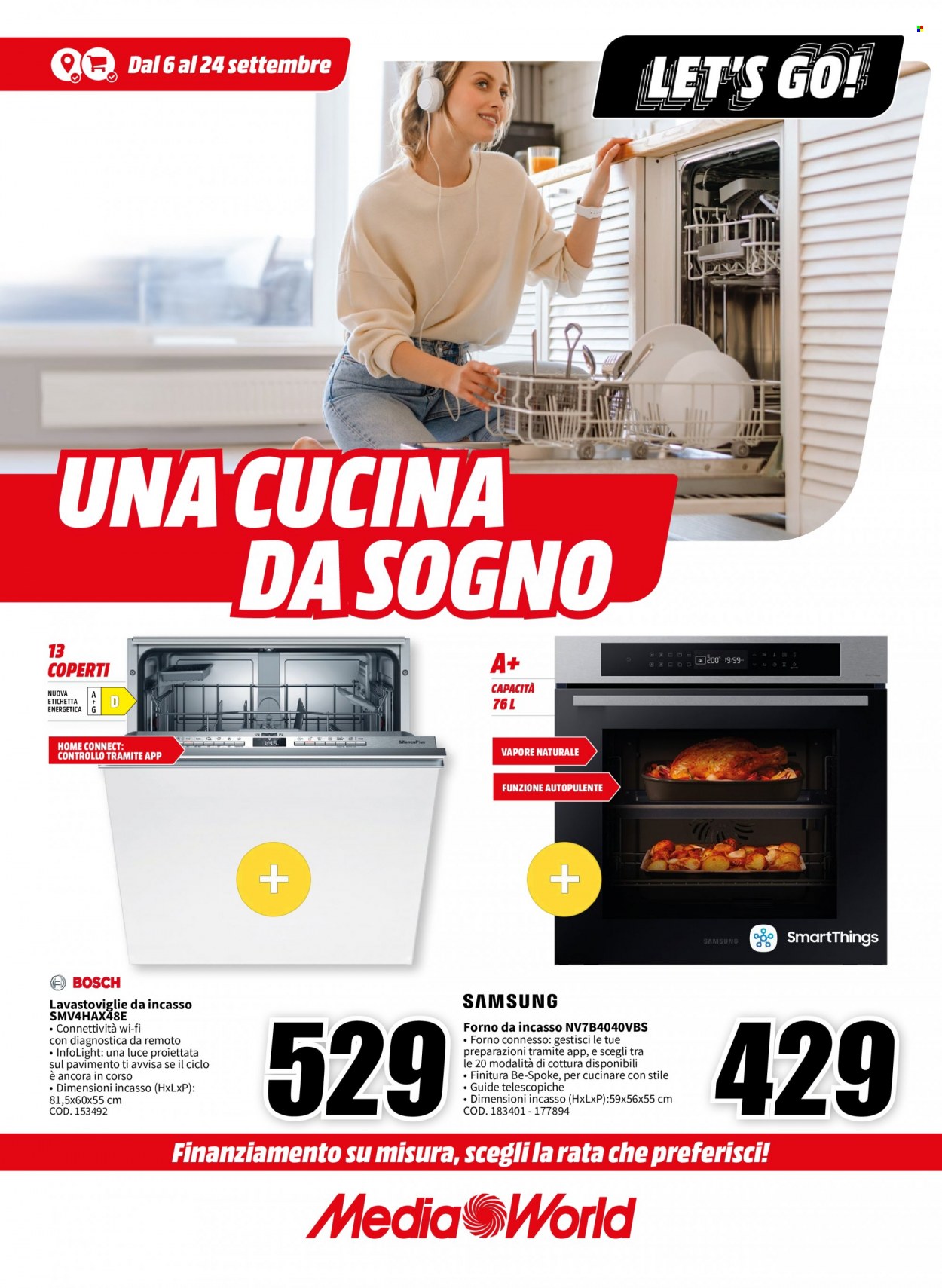 Volantino MediaWorld - 6/9/2023 - 24/9/2023. Pagina 1