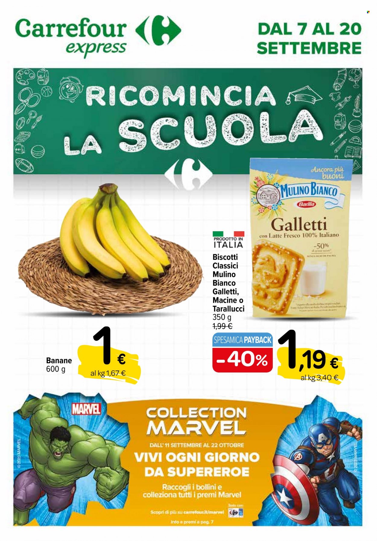 Leták Carrefour - 7.9.2023 - 20.9.2023. Strana 1