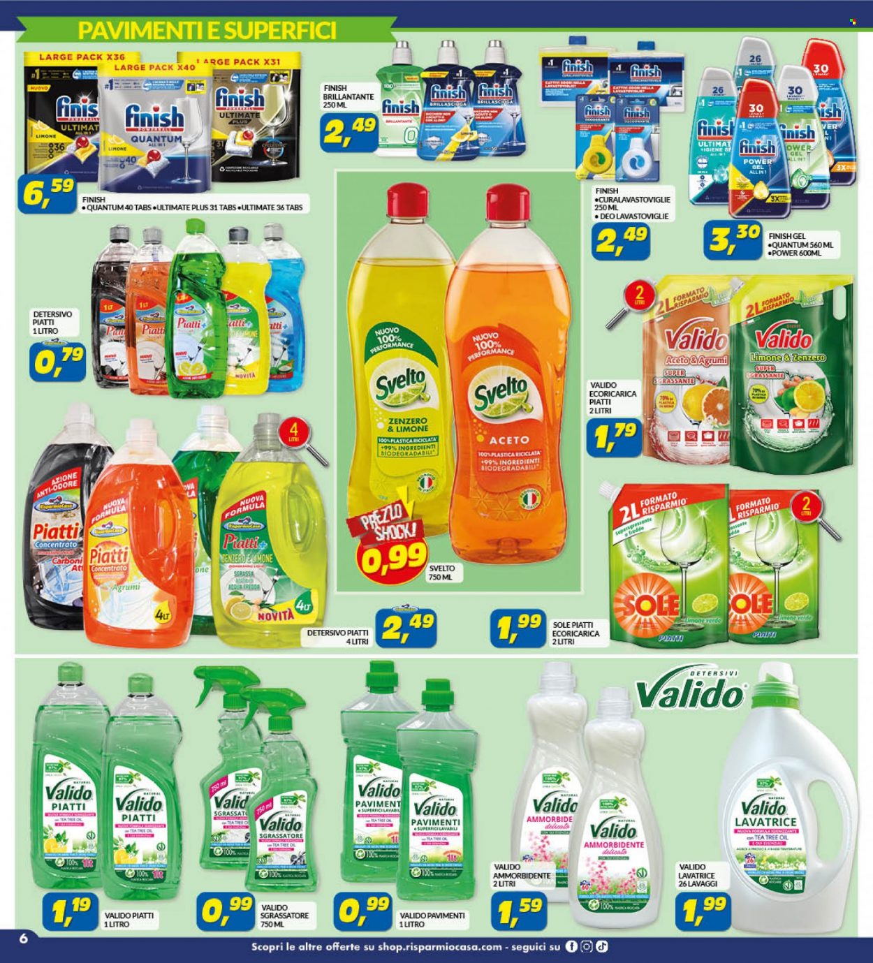 Volantino Risparmio Casa - 31/8/2023 - 16/9/2023. Pagina 6