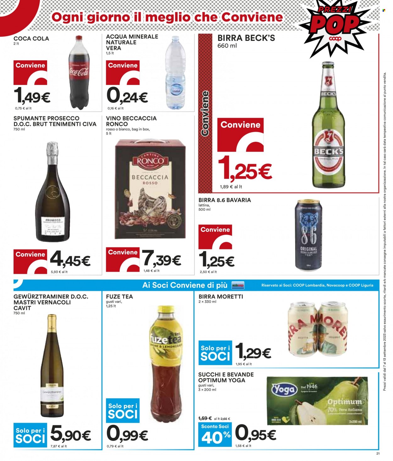 Leták Coop - 7.9.2023 - 13.9.2023. Strana 21