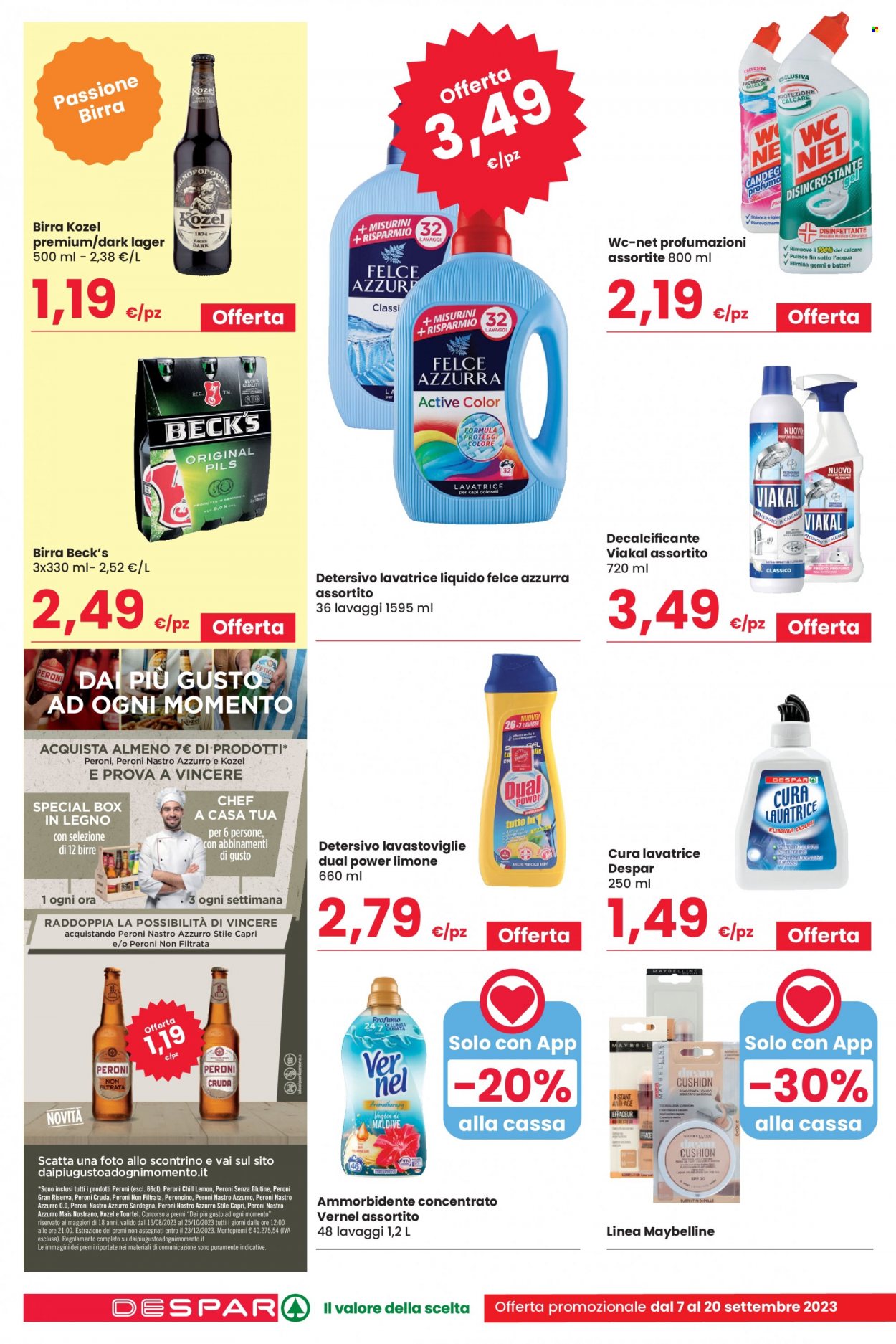 Volantino Despar - 7/9/2023 - 20/9/2023. Pagina 14