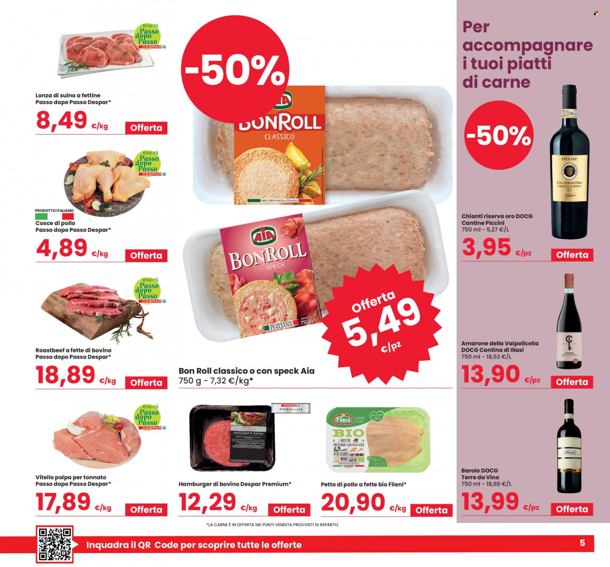 Volantino Eurospar - 7/9/2023 - 20/9/2023. Pagina 5