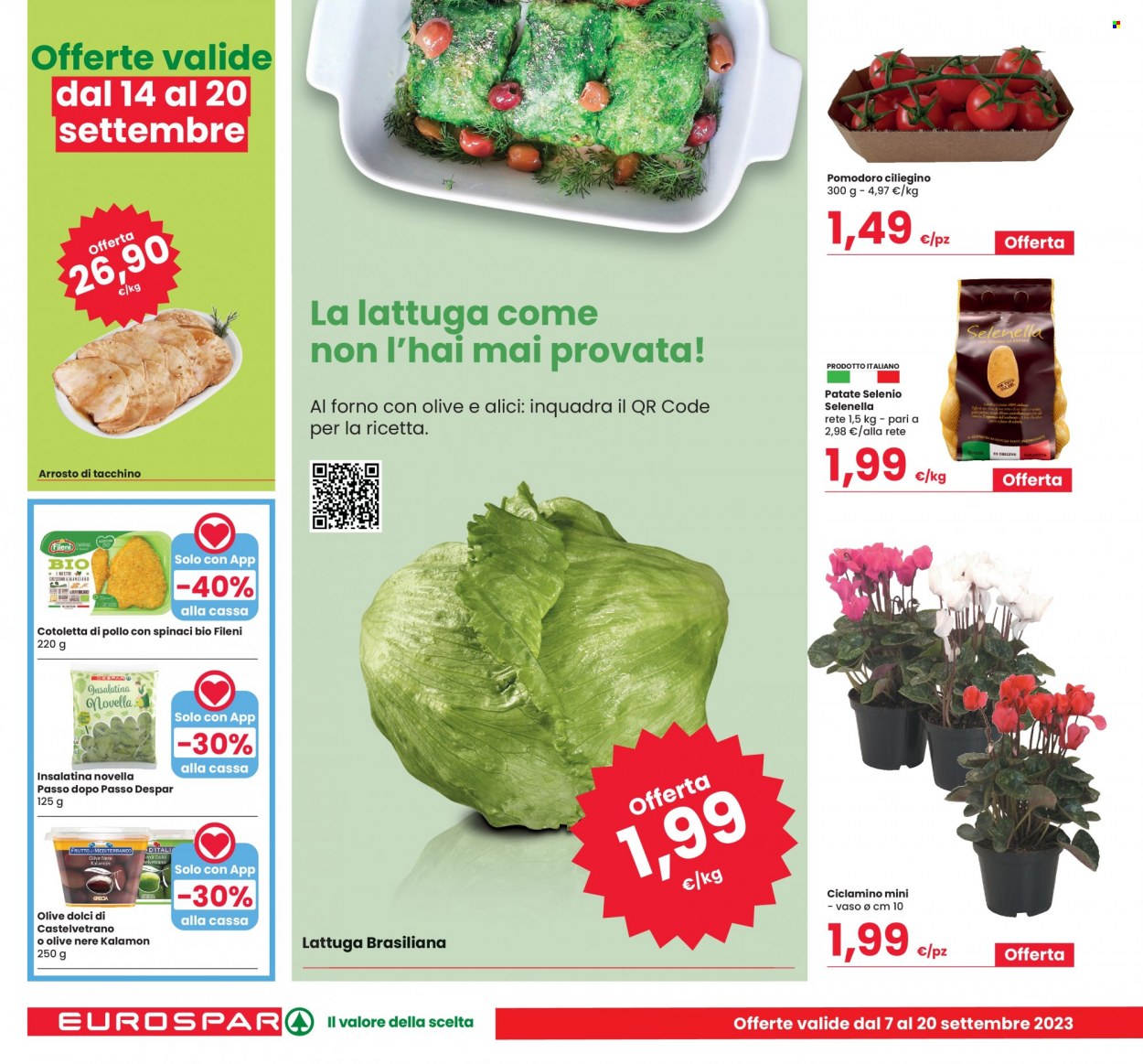 Volantino Eurospar - 7/9/2023 - 20/9/2023. Pagina 6