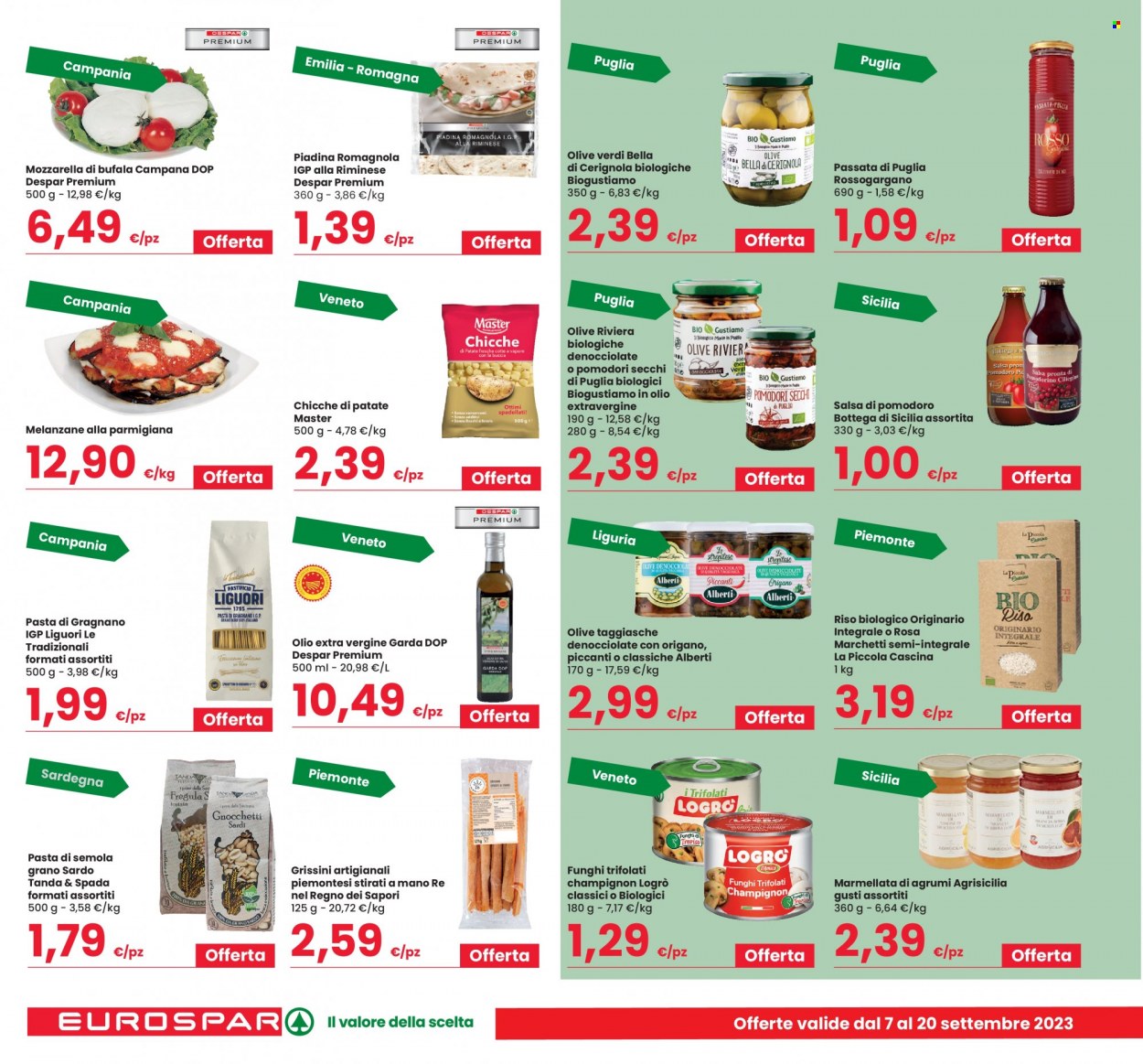 Volantino Eurospar - 7/9/2023 - 20/9/2023. Pagina 12