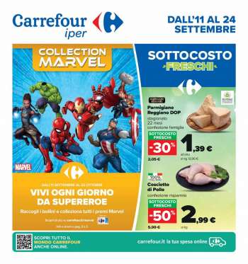 Volantino Carrefour - 11/9/2023 - 24/9/2023.