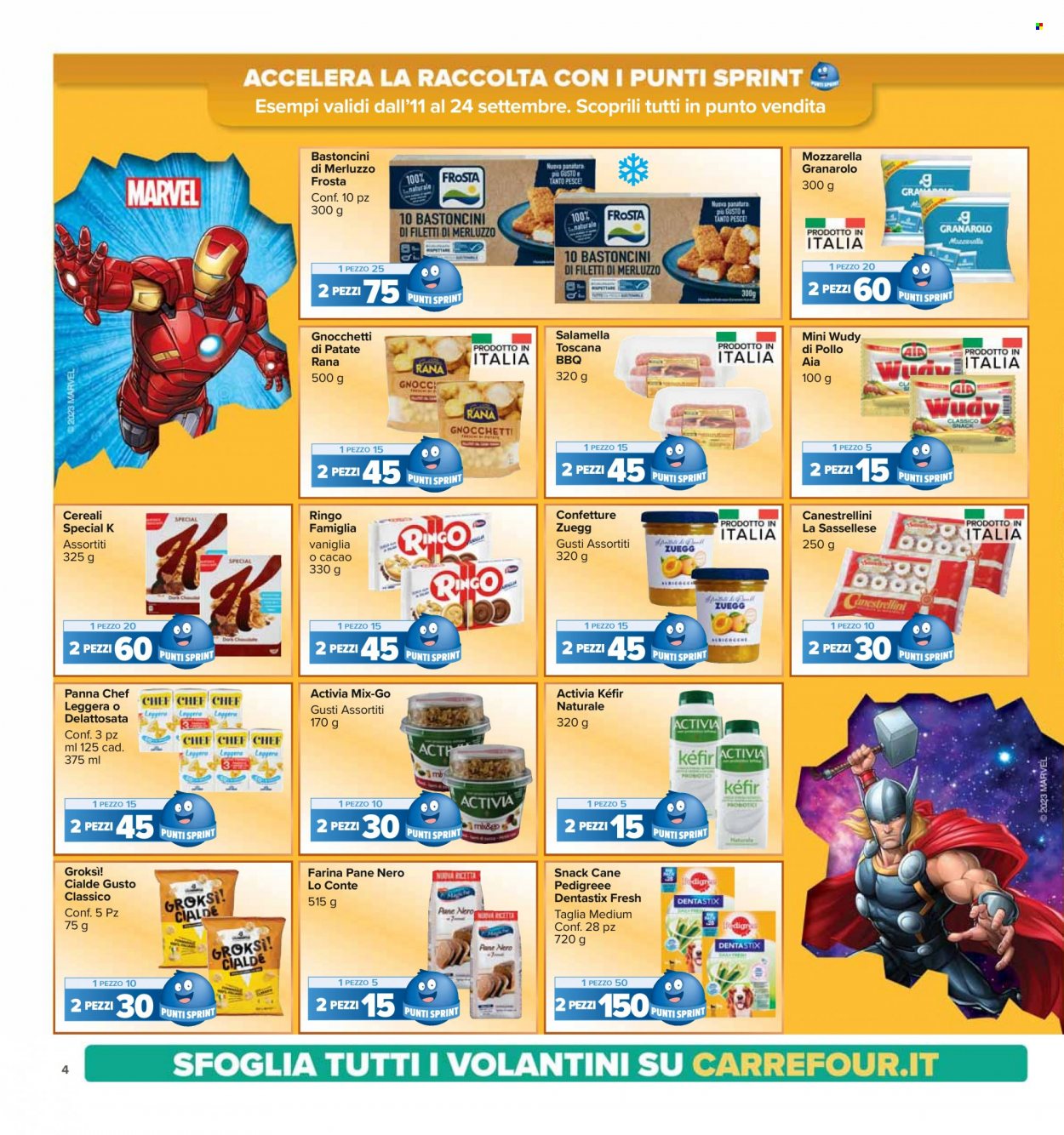 Volantino Carrefour - 11/9/2023 - 24/9/2023. Pagina 4