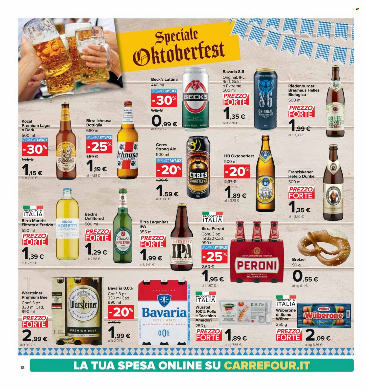 Volantino Carrefour - 11/9/2023 - 24/9/2023. Pagina 18