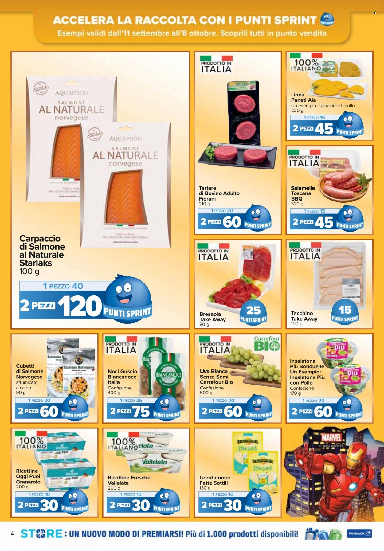 Leták Carrefour - 11.9.2023 - 8.10.2023. Strana 4