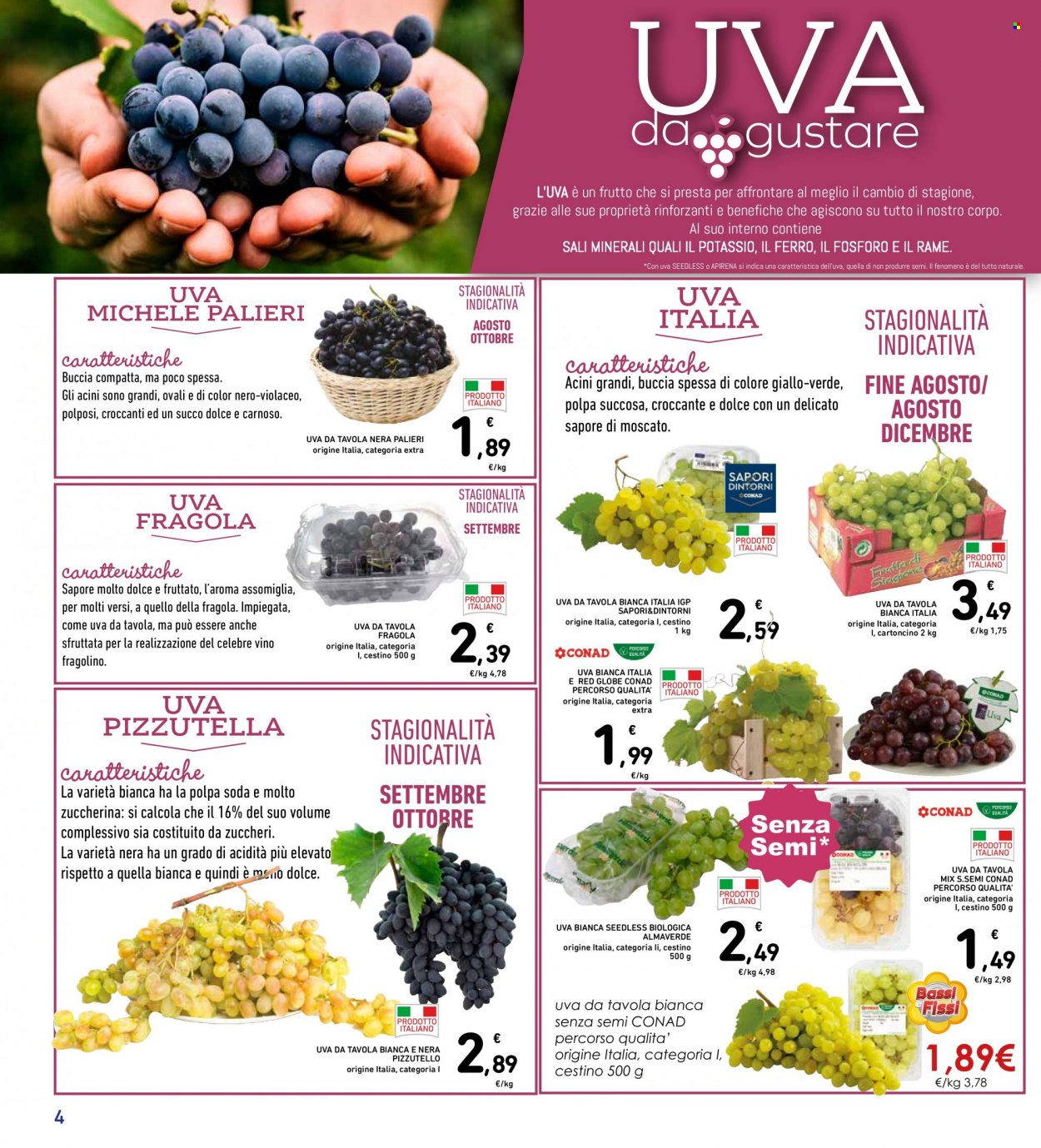 Volantino Spazio Conad - 11/9/2023 - 20/9/2023. Pagina 4