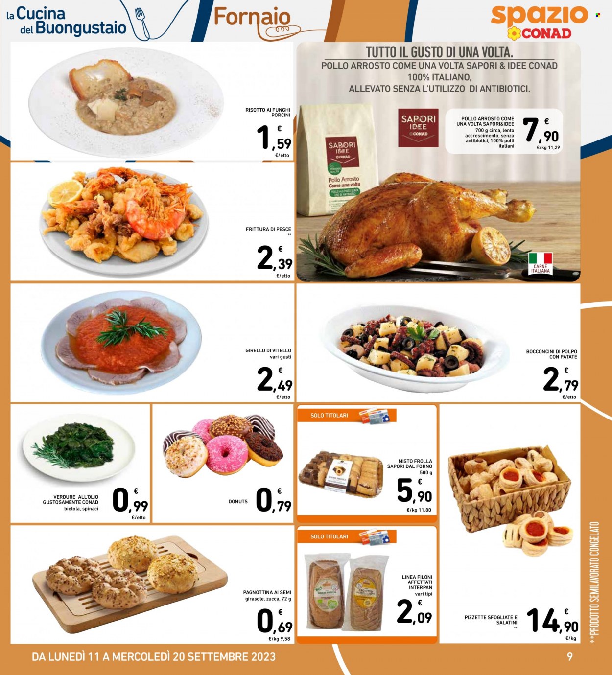 Volantino Spazio Conad - 11/9/2023 - 20/9/2023. Pagina 9