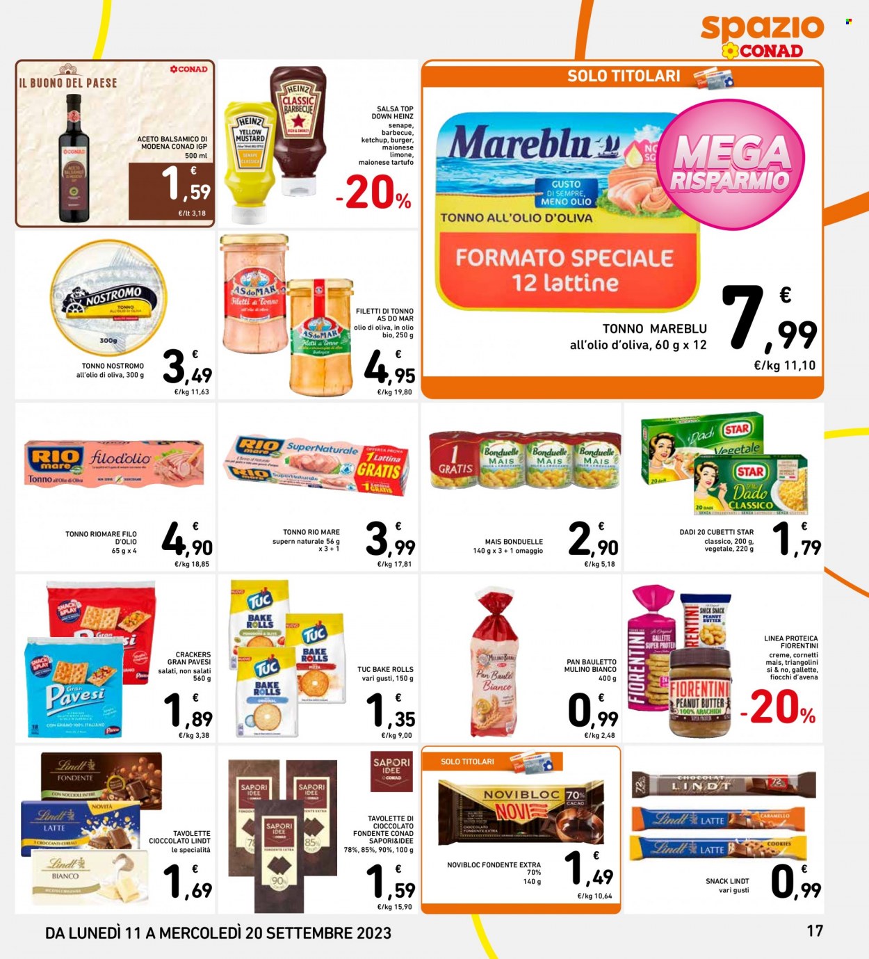 Volantino Spazio Conad - 11/9/2023 - 20/9/2023. Pagina 17