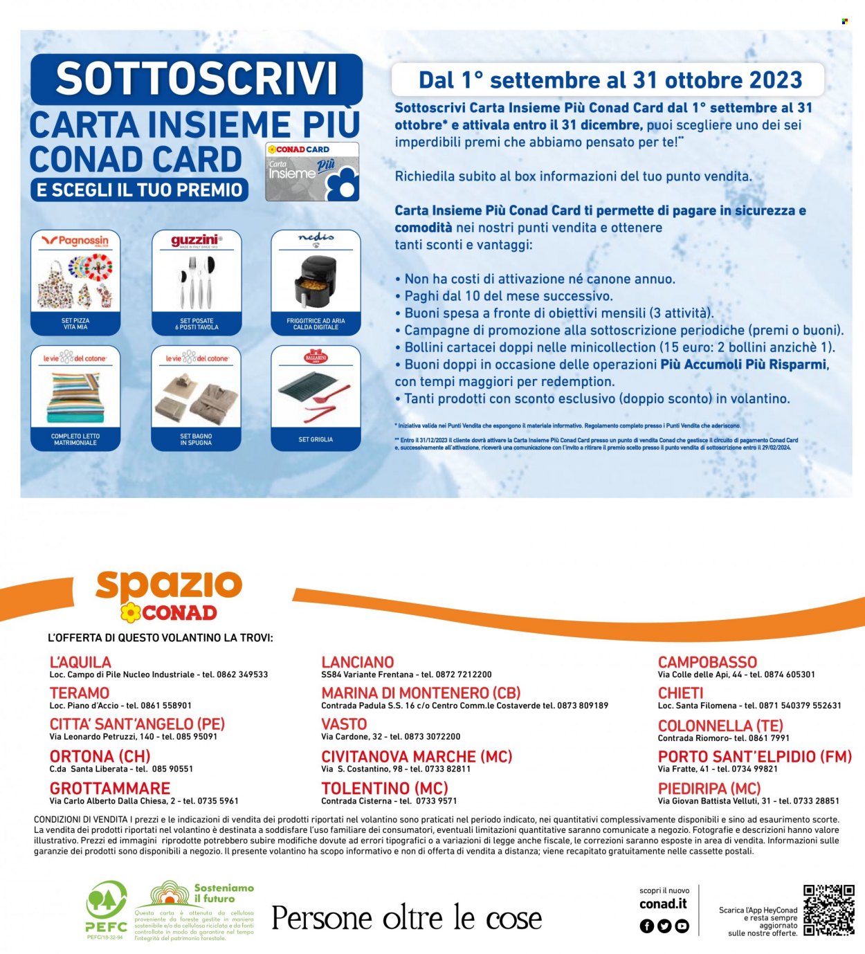 Volantino Spazio Conad - 11/9/2023 - 20/9/2023. Pagina 40