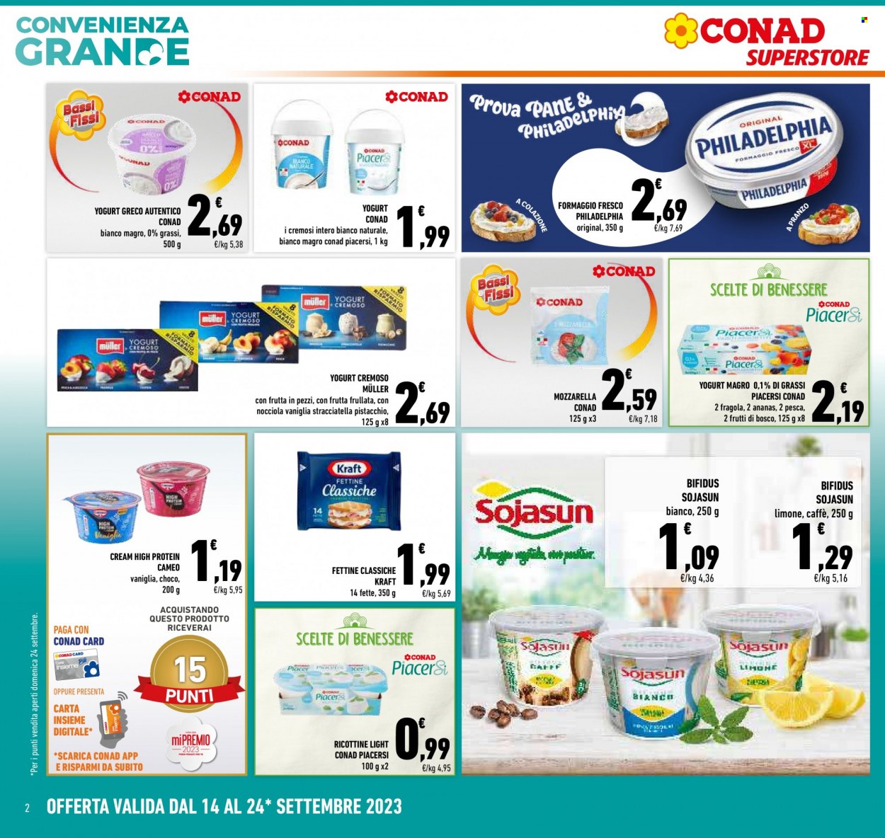 Volantino Conad Superstore - 14/9/2023 - 24/9/2023. Pagina 2