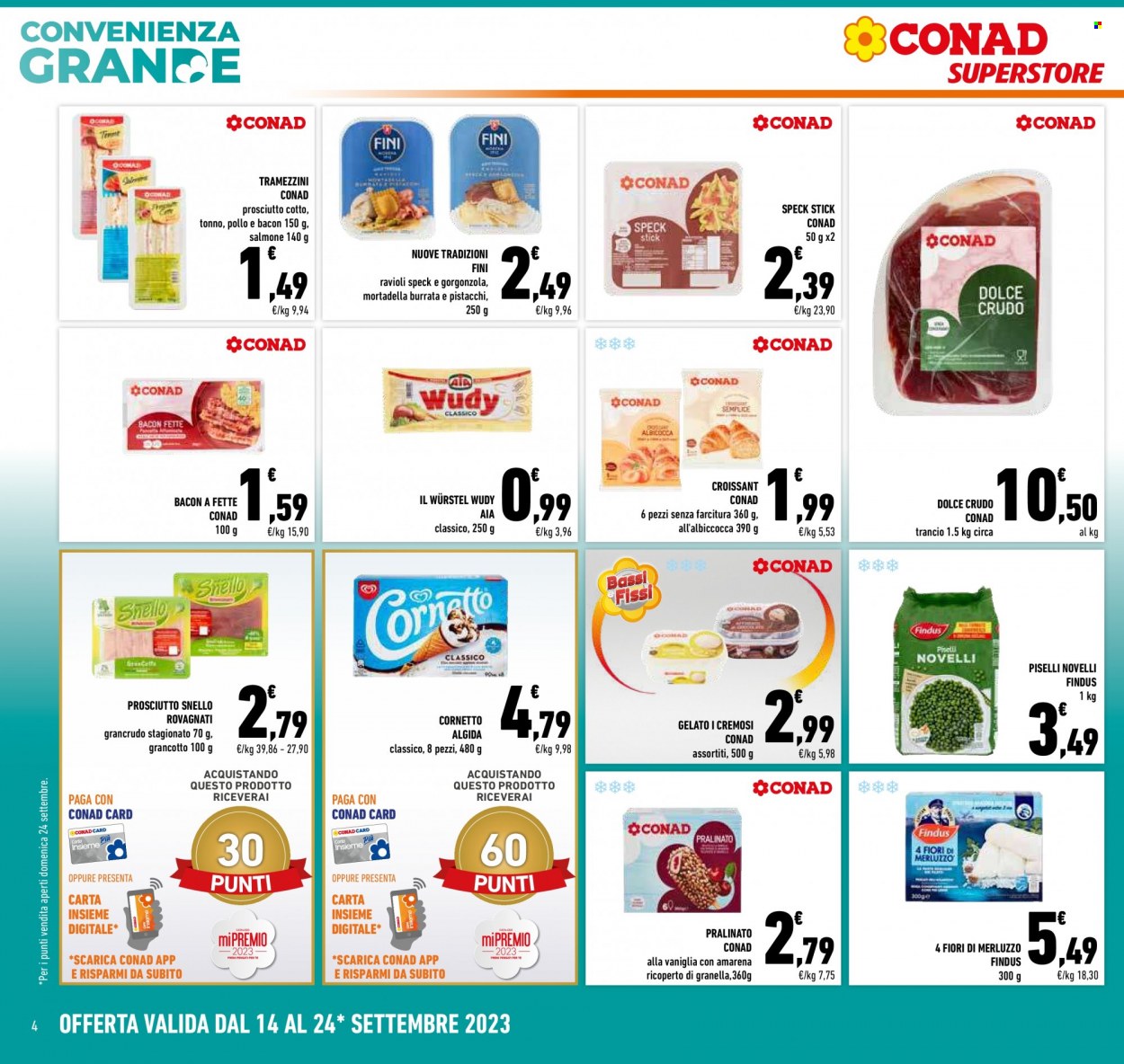 Volantino Conad Superstore - 14/9/2023 - 24/9/2023. Pagina 4