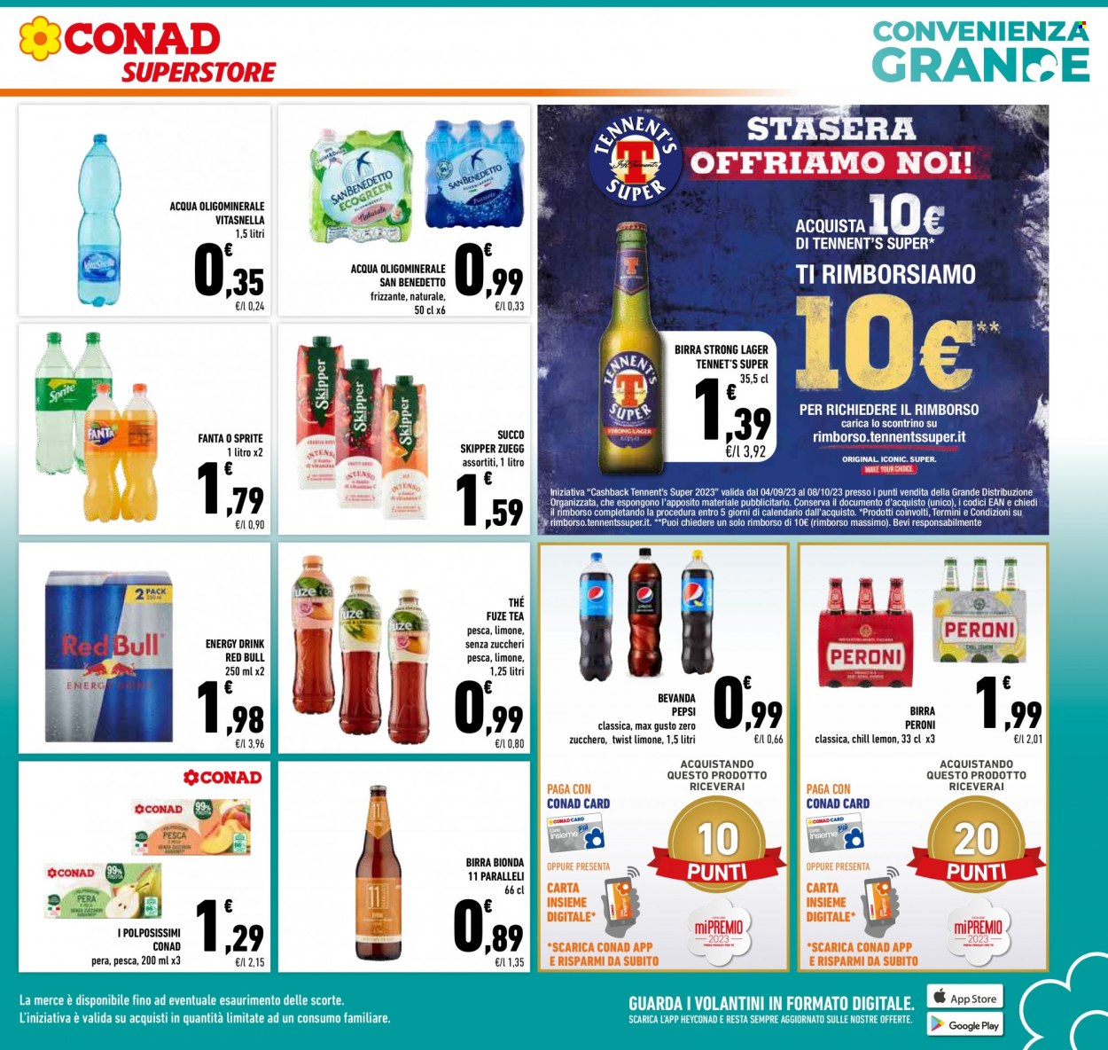 Volantino Conad Superstore - 14/9/2023 - 24/9/2023. Pagina 9