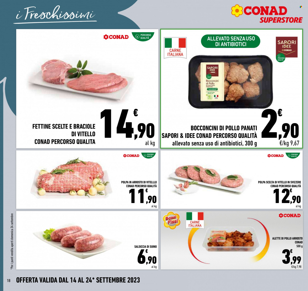 Volantino Conad Superstore - 14/9/2023 - 24/9/2023. Pagina 18