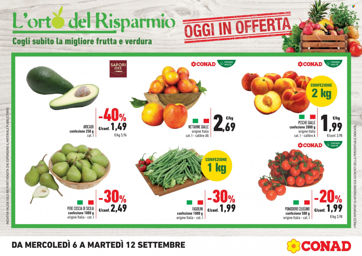 Volantino Conad - 6/9/2023 - 12/9/2023. Pagina 1