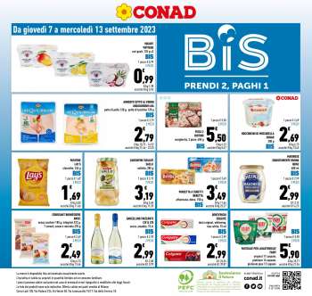 Volantino Conad - 7/9/2023 - 13/9/2023.