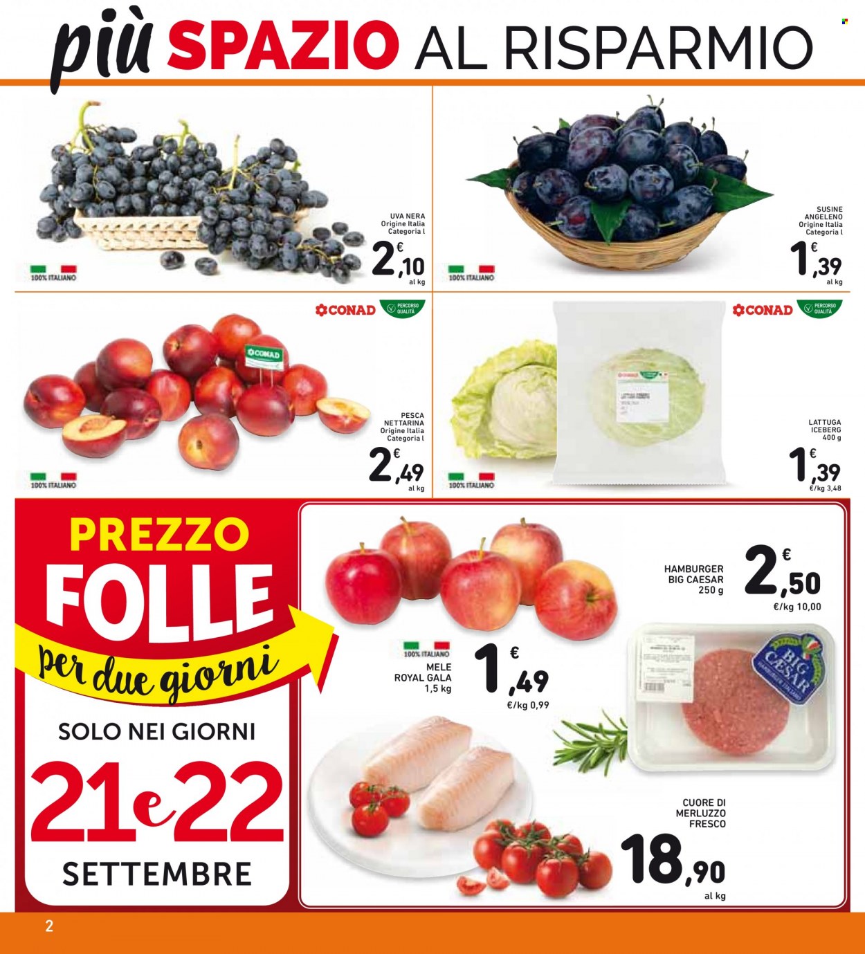 Volantino Spazio Conad - 19/9/2023 - 25/9/2023. Pagina 2