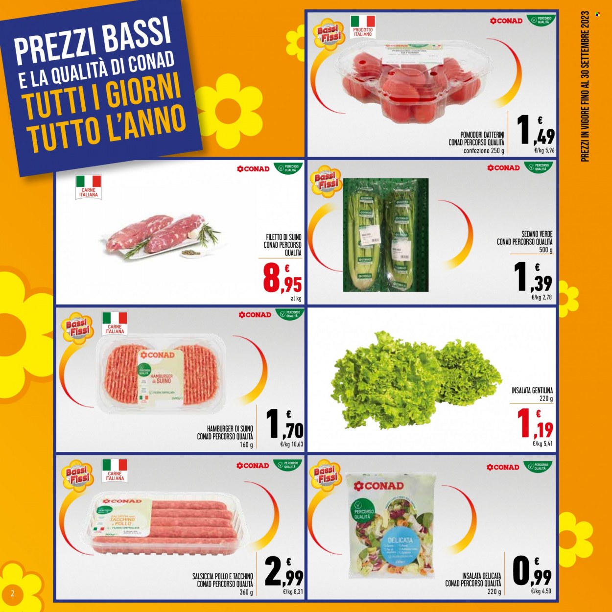 Volantino Spesa Facile Conad - 1/9/2023 - 30/9/2023. Pagina 2