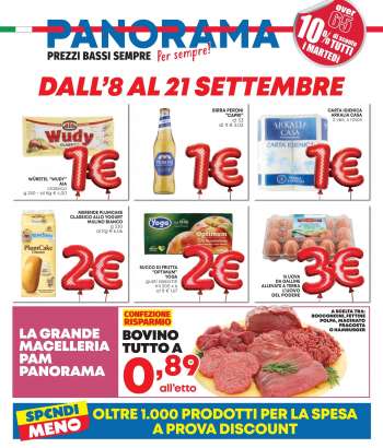 Volantino Panorama - 8/9/2023 - 21/9/2023.
