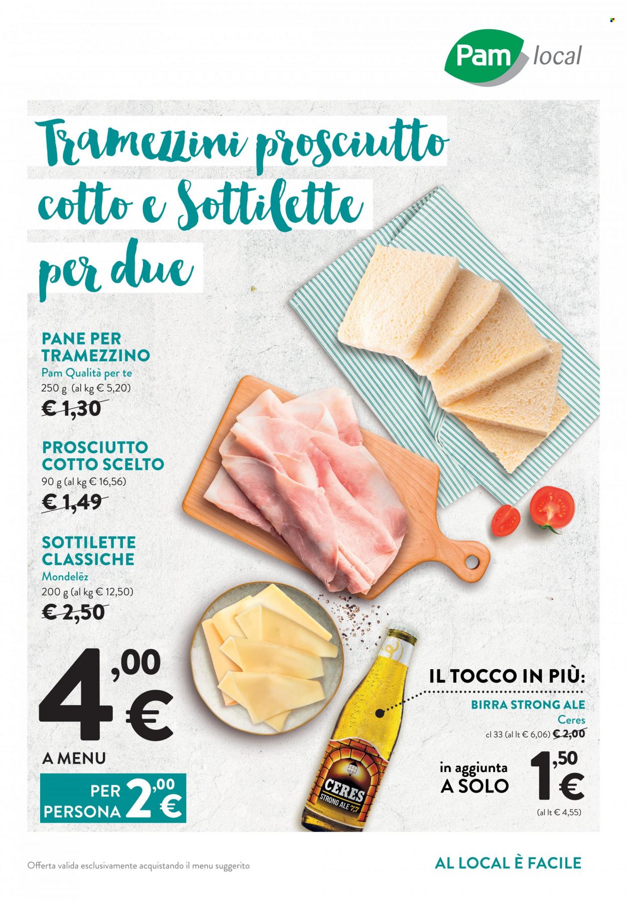 Volantino Pam local. Pagina 1