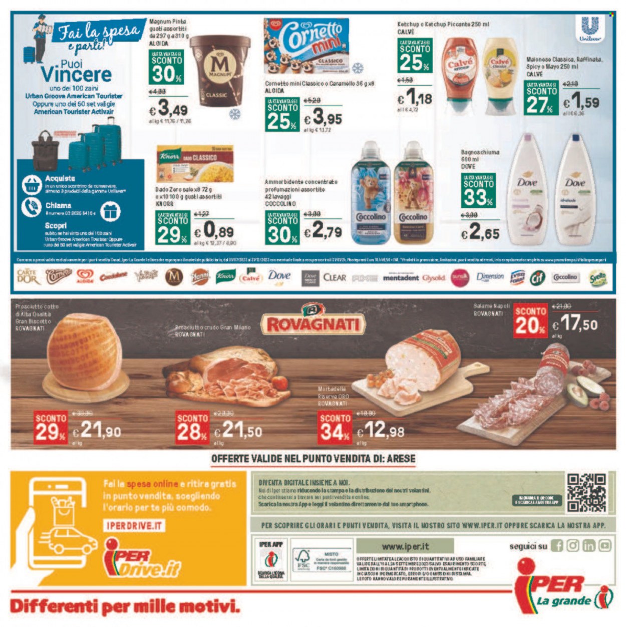 Volantino Iper, La grande i - 11/9/2023 - 24/9/2023. Pagina 40