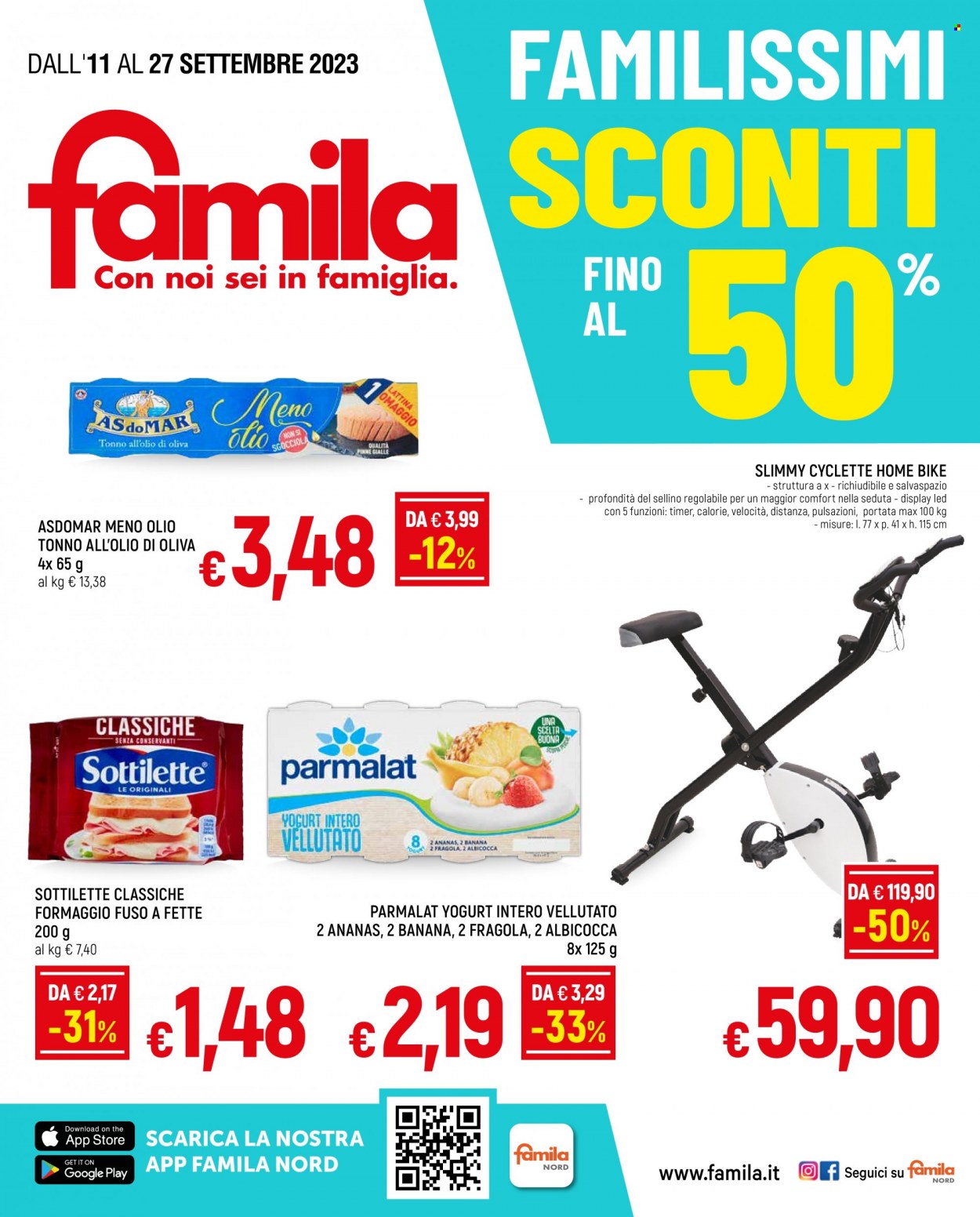 Volantino Famila - 11/9/2023 - 27/9/2023. Pagina 1