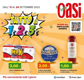 Volantino Oasi - 11/9/2023 - 24/9/2023.