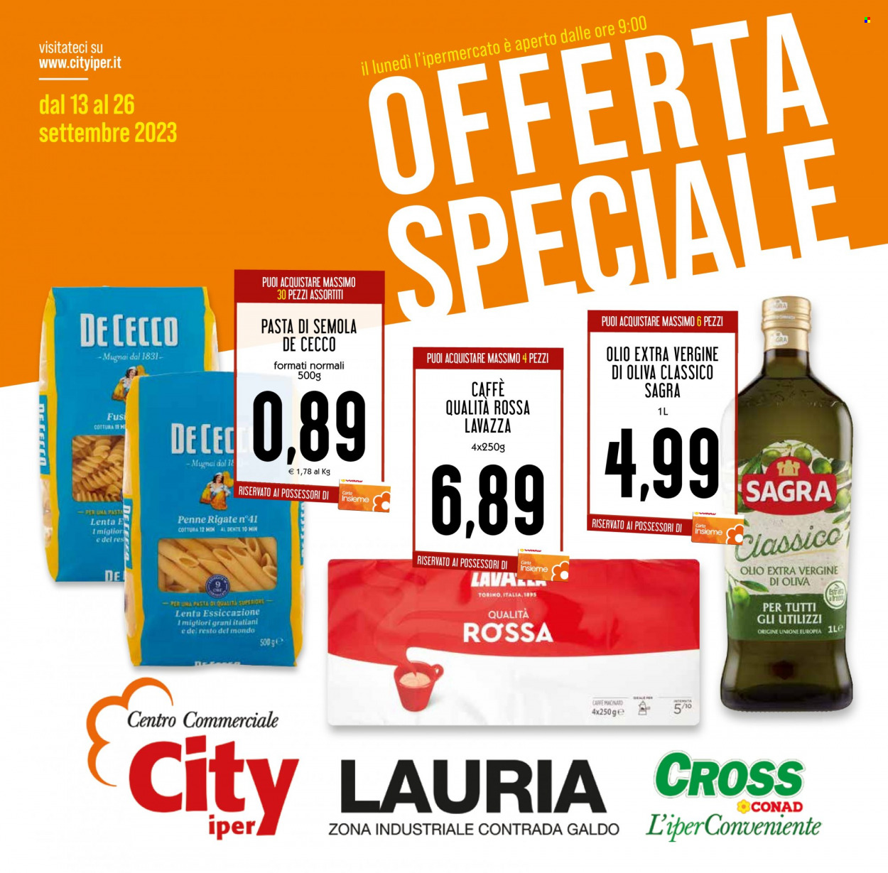 Volantino Conad Superstore - 13/9/2023 - 26/9/2023. Pagina 1