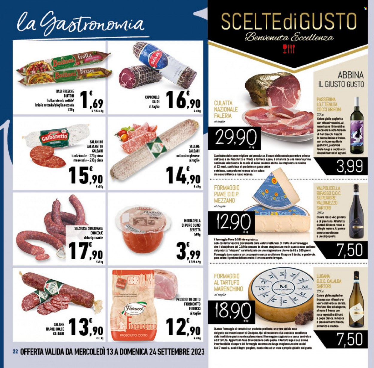 Volantino Conad Superstore - 13/9/2023 - 26/9/2023. Pagina 22