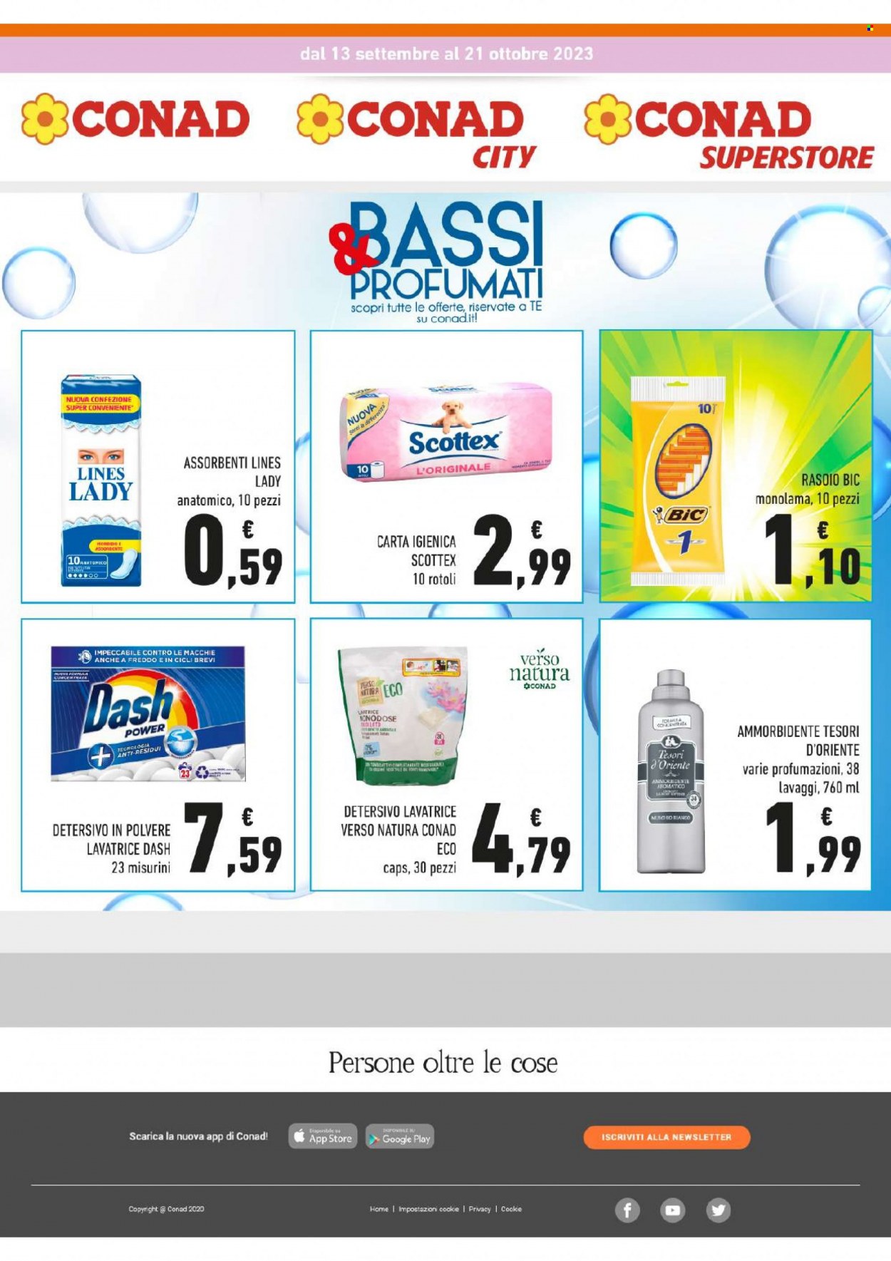 Leták Conad - 13.9.2023 - 21.10.2023. Strana 3