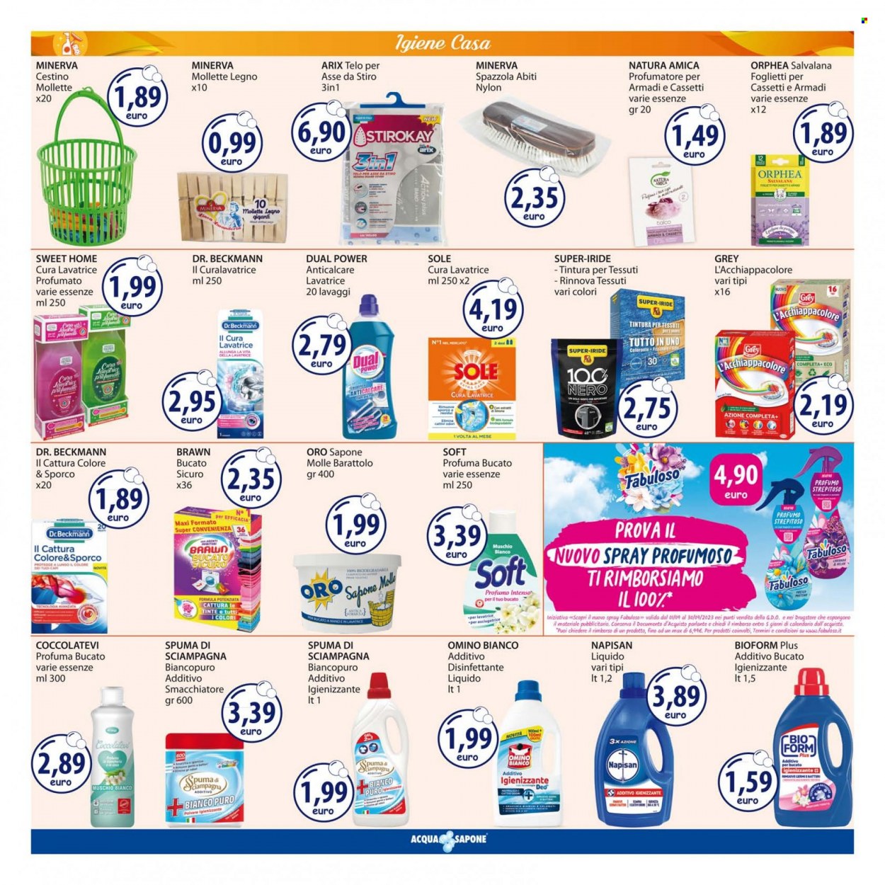 Volantino Acqua & Sapone - 11/9/2023 - 24/9/2023. Pagina 19