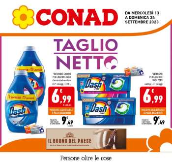 Volantino Conad - 13/9/2023 - 24/9/2023.