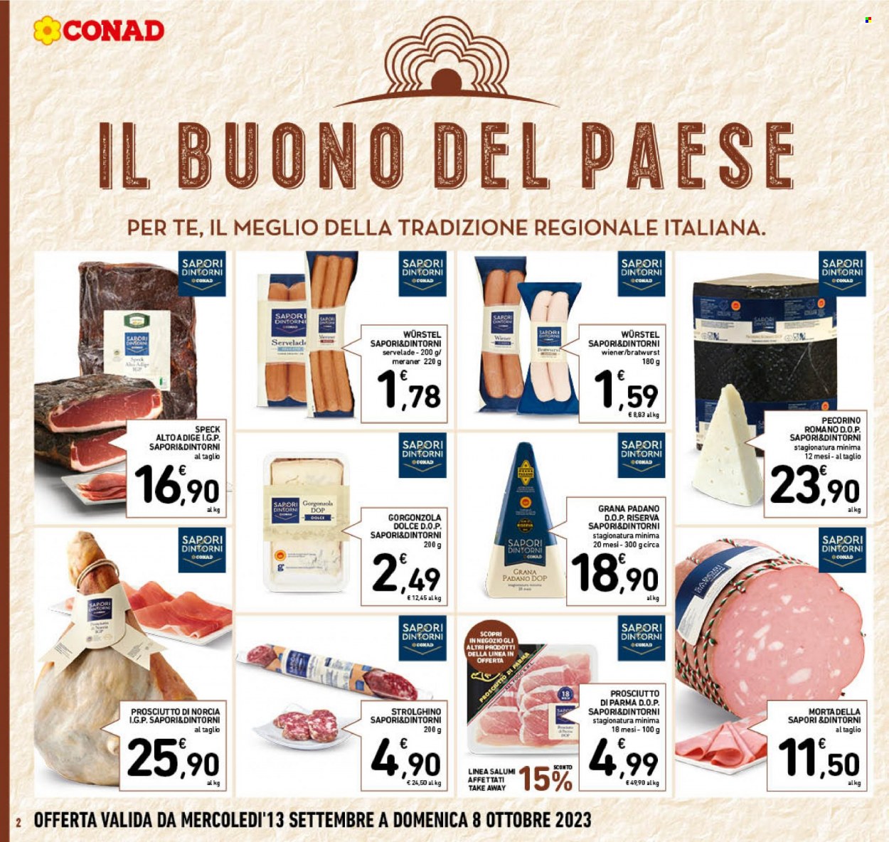 Volantino Conad - 13/9/2023 - 24/9/2023. Pagina 2