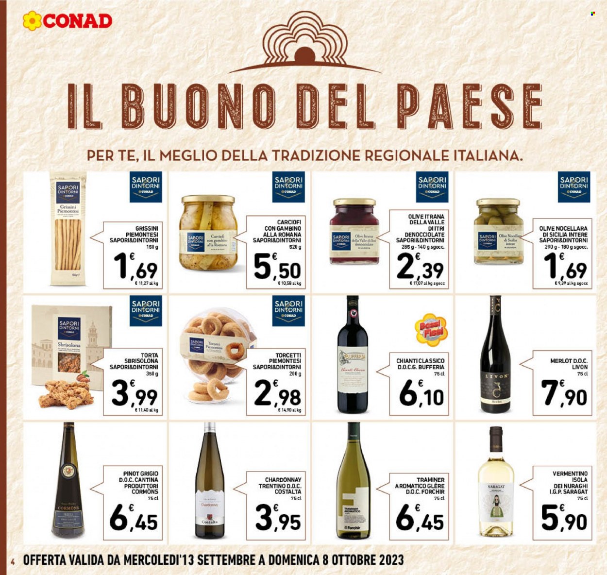 Volantino Conad - 13/9/2023 - 24/9/2023. Pagina 4