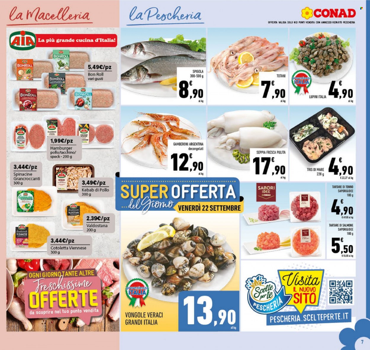 Volantino Conad - 13/9/2023 - 24/9/2023. Pagina 7