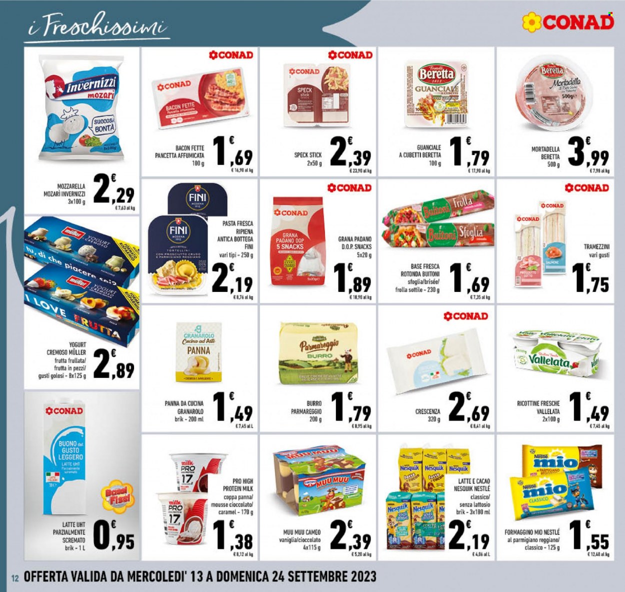 Volantino Conad - 13/9/2023 - 24/9/2023. Pagina 12