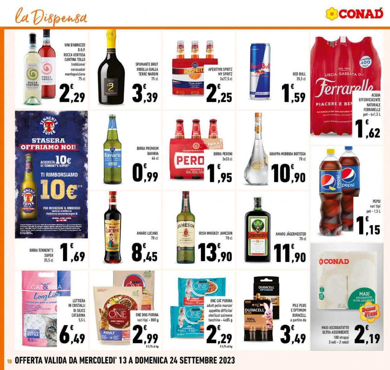 Volantino Conad - 13/9/2023 - 24/9/2023. Pagina 18