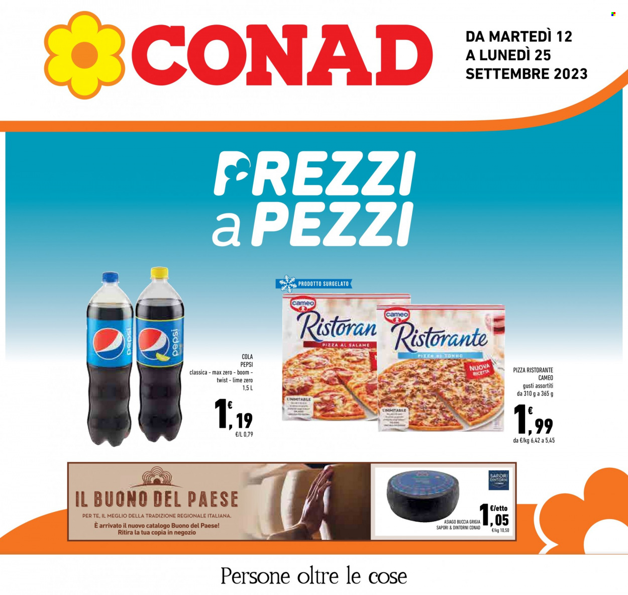 Volantino Conad - 12/9/2023 - 25/9/2023. Pagina 1