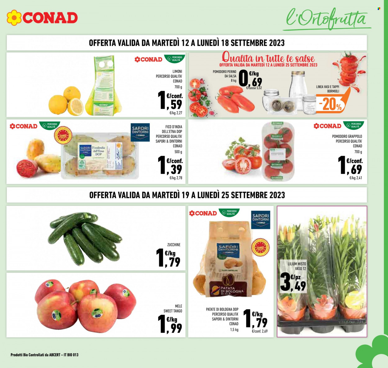 Volantino Conad - 12/9/2023 - 25/9/2023. Pagina 7
