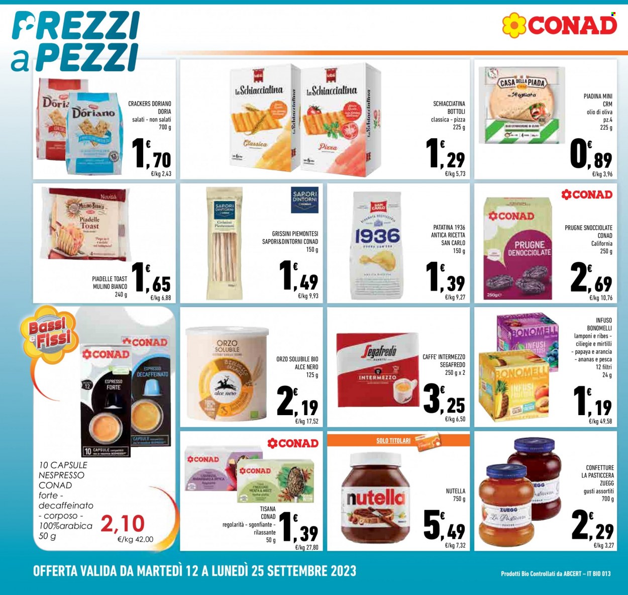 Volantino Conad - 12/9/2023 - 25/9/2023. Pagina 16